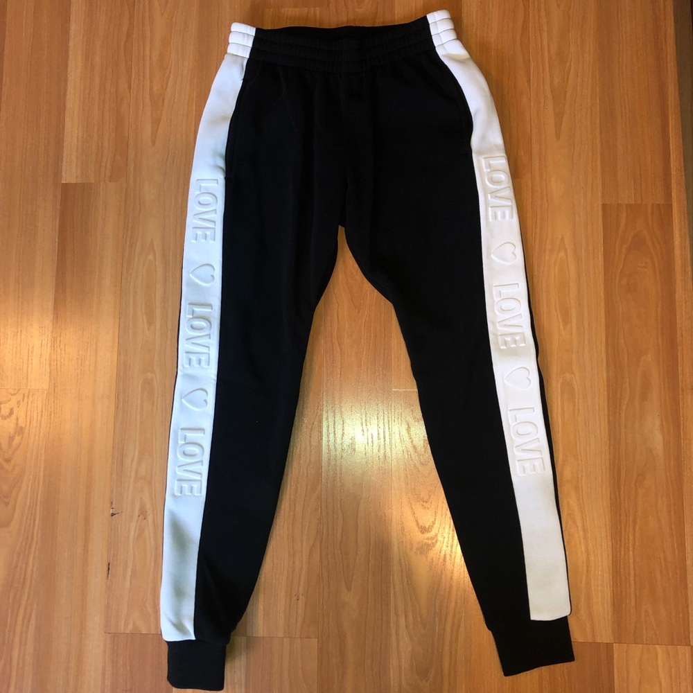 Black joggers